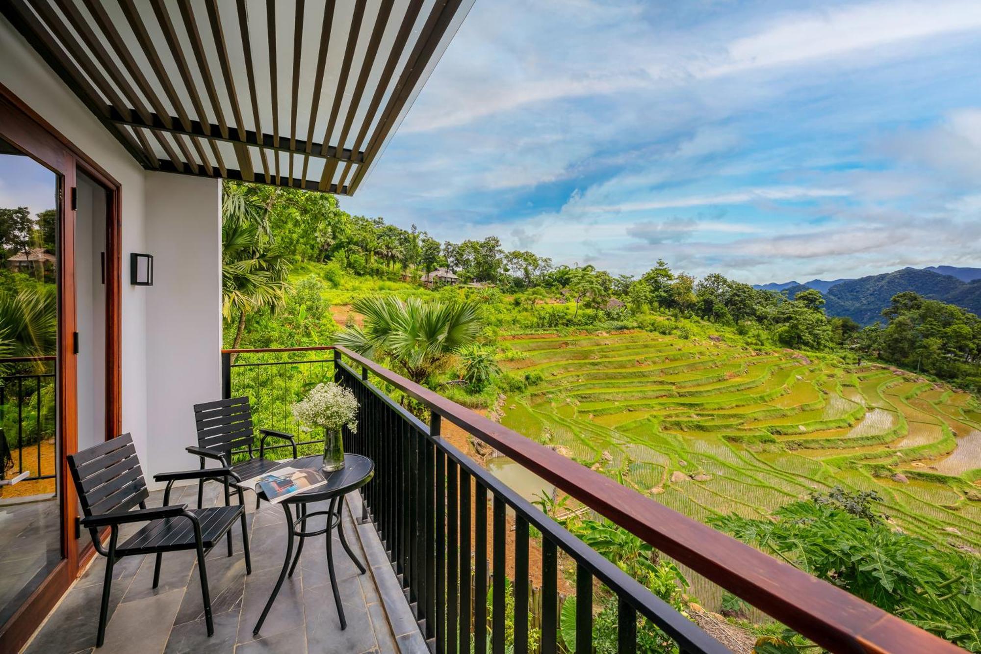 Hotel Pu Luong Bocbandi Retreat Esterno foto