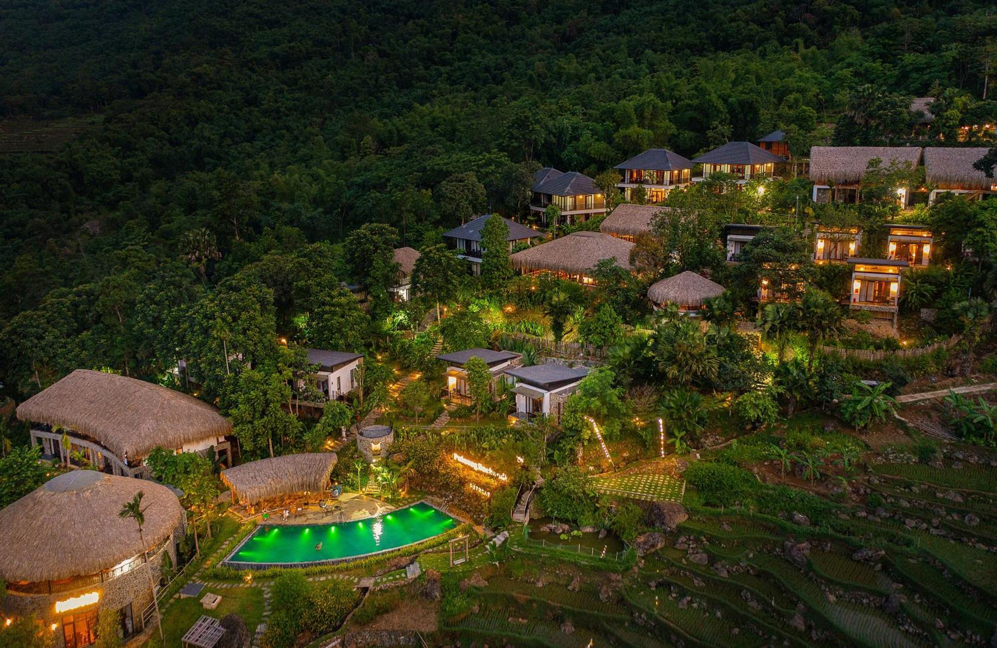 Hotel Pu Luong Bocbandi Retreat Esterno foto
