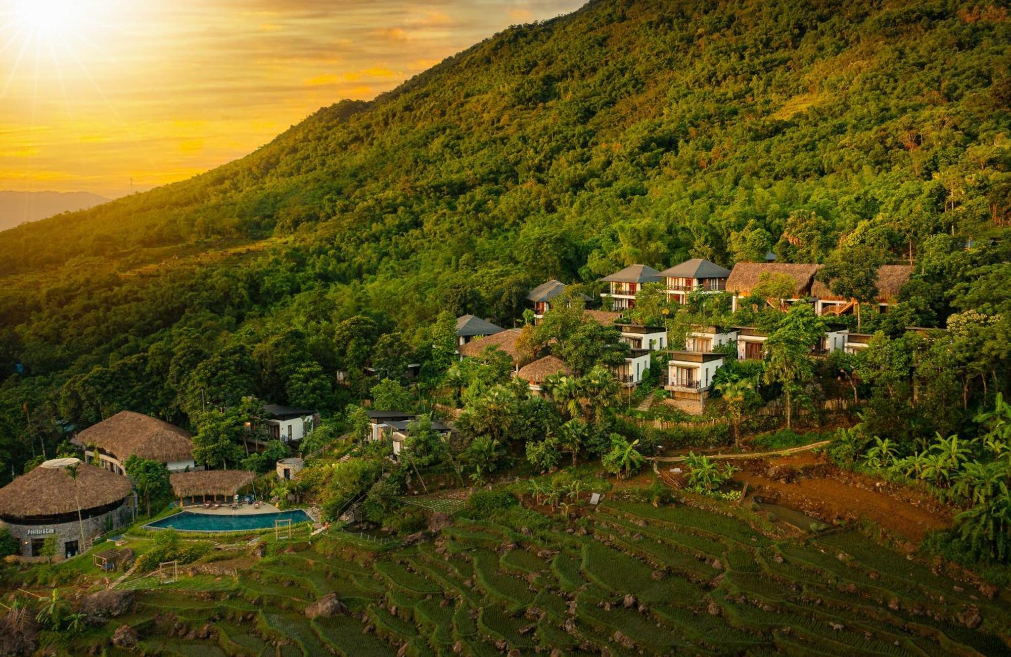 Hotel Pu Luong Bocbandi Retreat Esterno foto